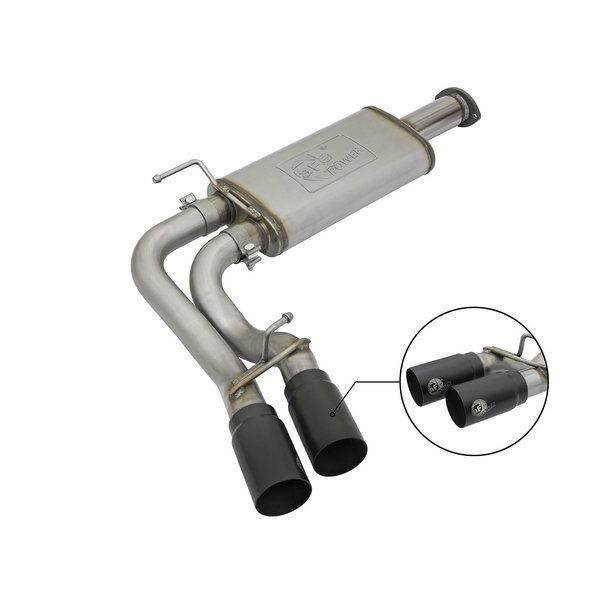 Afe Power 2016 TOYOTA TACOMA 3.5L REBEL SERIES CAT-BACK EXHAUST SYSTEM W/ BLACK 49-46032-B
